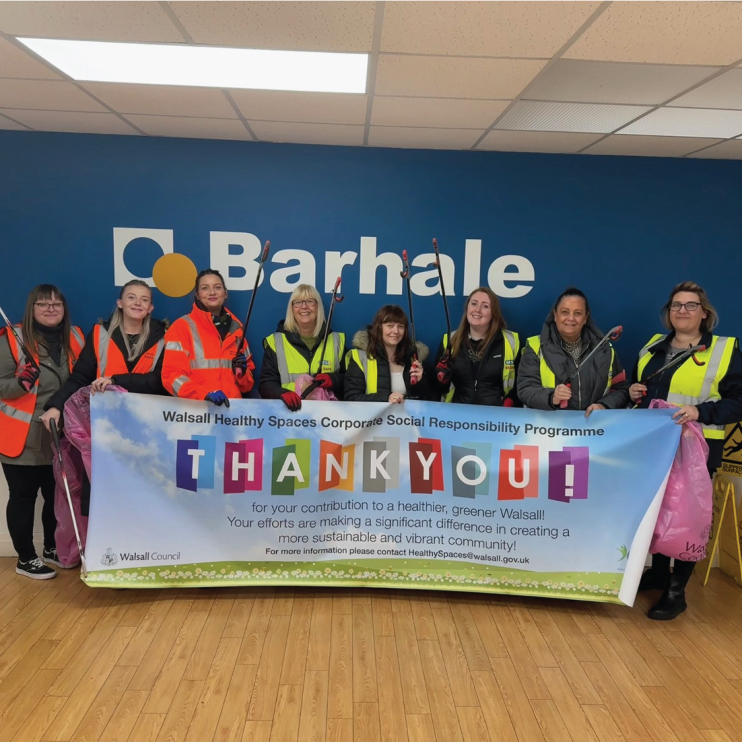 BCSGrp's tweet photo. Today, on #InternationalVolunteeringDay, we joined forces with @Barhaleltd for our quarterly litter pick in support of @WalsallCouncil. 

A big thank you to all our volunteers for your hard work and dedication. Let’s continue to make a positive impact, today and every day! 👏 https://t.co/QIs1aSBs2E