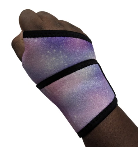 I just received Pastel Galaxy Compression Wrist Brace - Small by Bibipins from Drasvin via Throne. Thank you! throne.com/madameberry #Wishlist #Throne