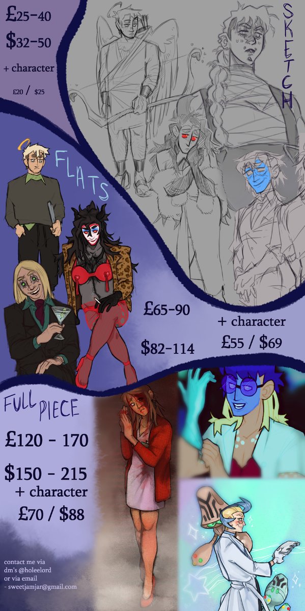 holeelord's tweet photo. ✨ C0MM1SS10NS OPEN ✨ 

WILL DO
- NSFW (18+ Buyers ONLY)
- Light Armour/Mecha
- Bloody/Gore

Ask if unsure!! Please contact me either via DM or Email - sweetjamjar@gmail.com 

Retweets appreciated!!
#commissionsopen https://t.co/dsgjXgOWvZ