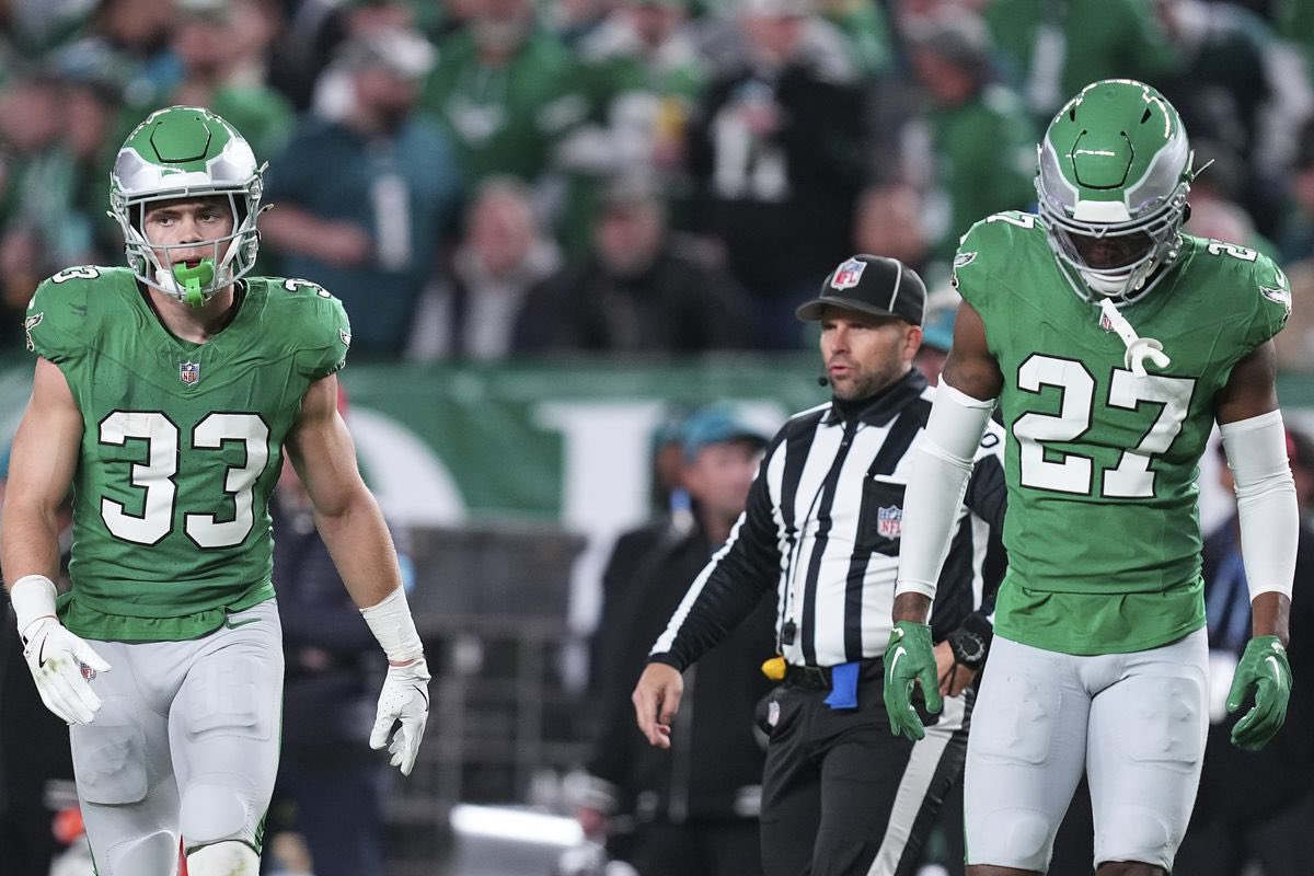 JalenCarterDPOY's tweet photo. #ProBowlVote Quinyon Mitchell

#ProBowlVote Cooper DeJean

#FlyEaglesFly #Eagles https://t.co/30WOaqDlfx