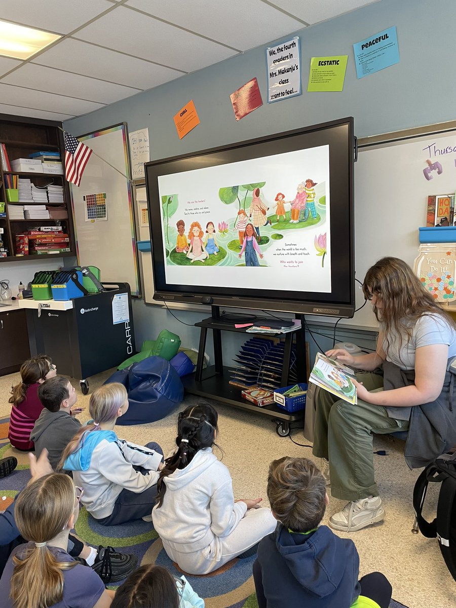 Amanda McDonough (@ammcdonoughart) on Twitter photo 📚Meaningful connections formed as Greeley Ss read We Are the Builders! By <a href="/dviyer/">Deepa Iyer</a> illustrated by <a href="/GalottaRomina/">Romina Galotta</a> to their elementary peers. A beautiful way to celebrate #NationalInclusiveSchoolsWeek and foster unity across all ages! #InclusionMatters #WeAreChappaqua 📚Meaningful connections formed as Greeley Ss read We Are the Builders! By <a href="/dviyer/">Deepa Iyer</a> illustrated by <a href="/GalottaRomina/">Romina Galotta</a> to their elementary peers. A beautiful way to celebrate #NationalInclusiveSchoolsWeek and foster unity across all ages! #InclusionMatters #WeAreChappaqua