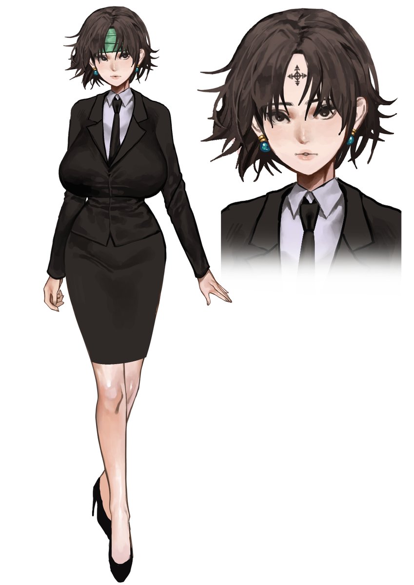 1970SFW's tweet photo. Female Chrollo https://t.co/zPlvkaSW5W