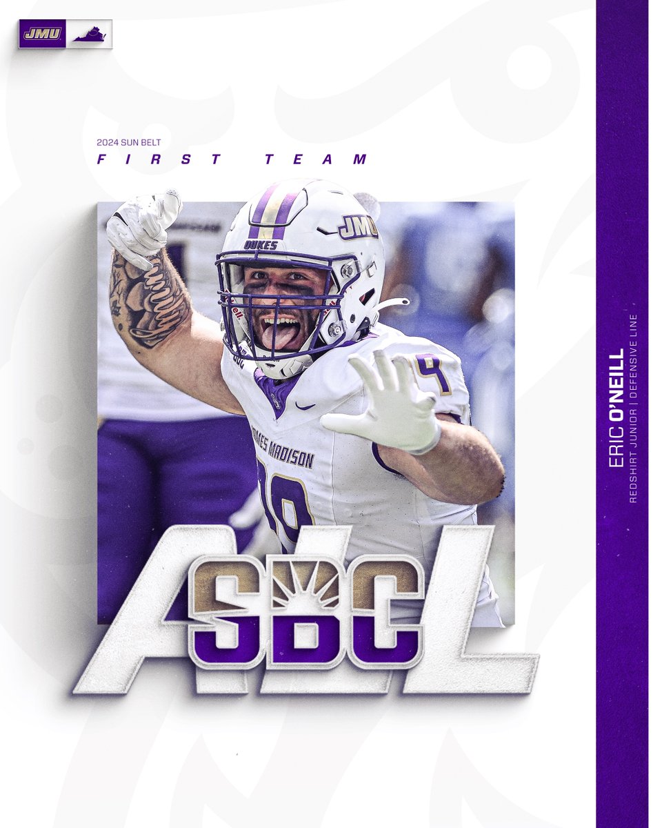 JMUFootball's tweet photo. 𝐅𝐢𝐫𝐬𝐭 𝐓𝐞𝐚𝐦 𝐀𝐥𝐥-𝐒𝐮𝐧 𝐁𝐞𝐥𝐭 𝐃𝐞𝐟𝐞𝐧𝐬𝐞 🏈

⭐️ @ericoneill99 
⭐️ @tspence29 

#GoDukes https://t.co/I0ZkRzeyUc