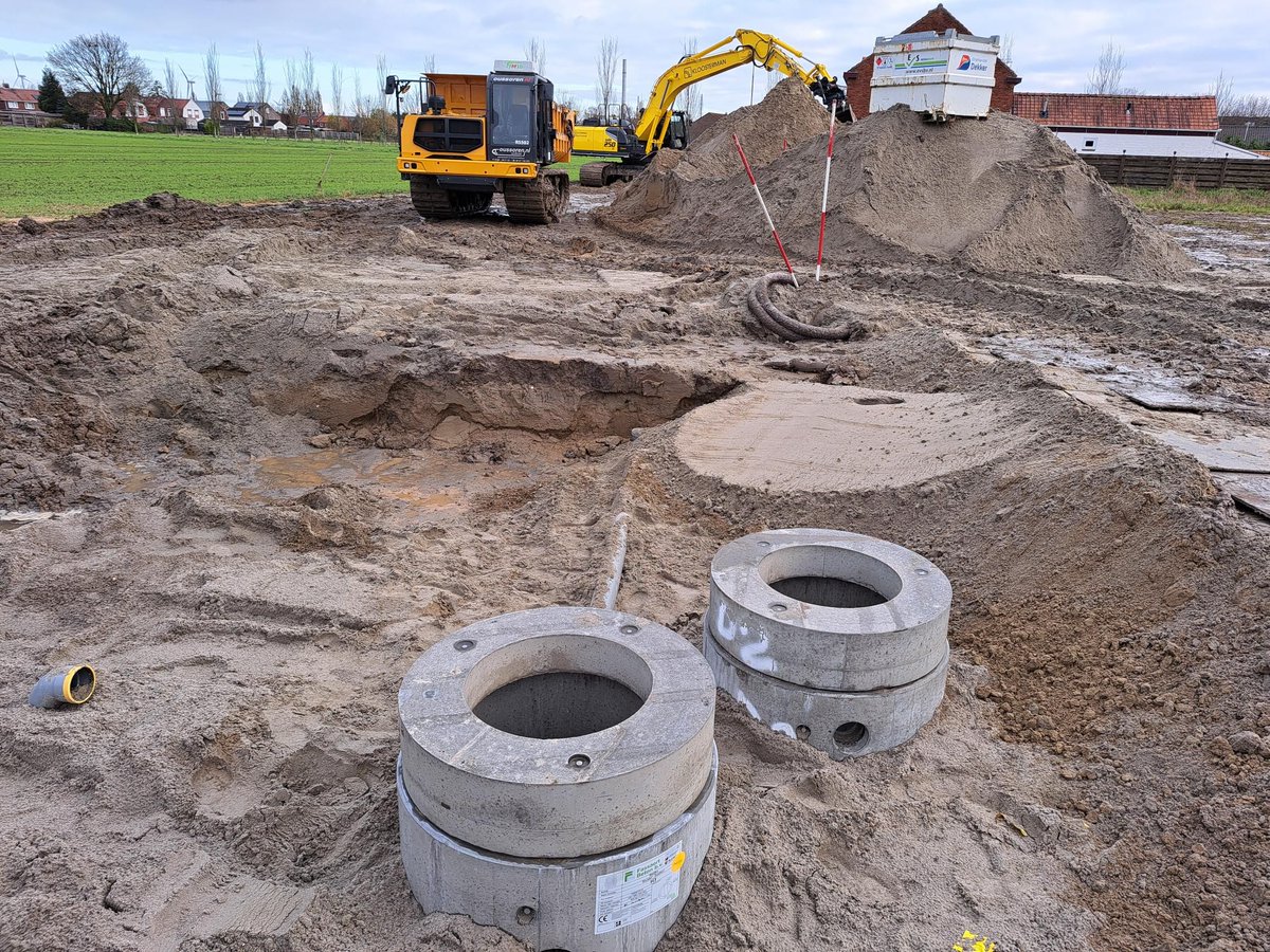 Werk in uitvoering Sluiskil: bouwrijpmaken plan Zuidhof. Meer info: bit.ly/4ioJLJ4