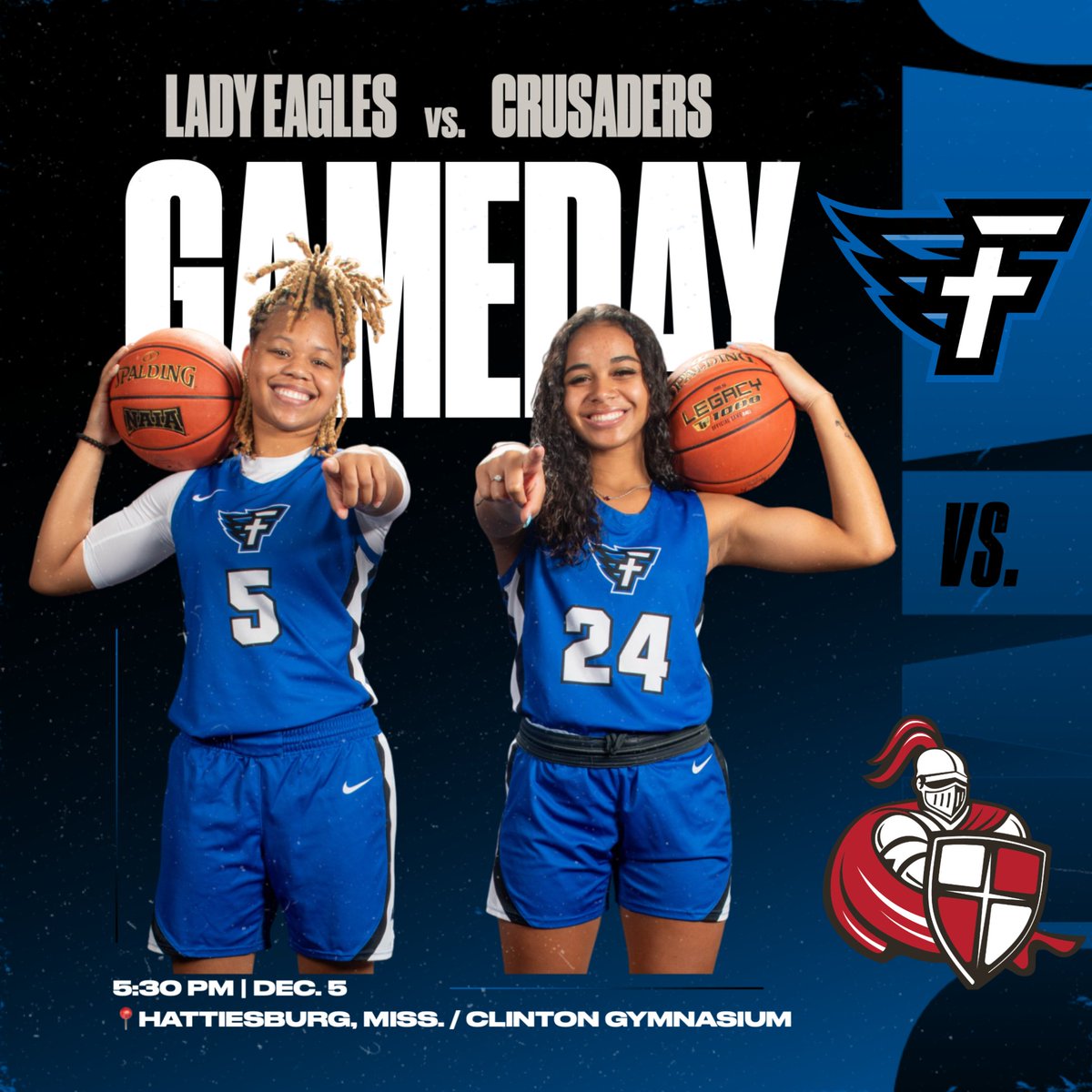 Lady Eagles head to RV William Carey for SSAC play!

Game time is set for 5:30 p.m. vs. the Crusaders. 

📺 team1sports.com/careyathletics/
📊 faulknereagles.com/sidearmstats/w…