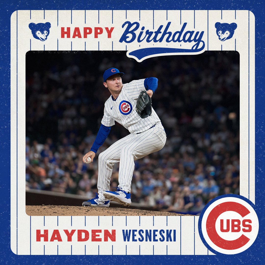Cubs's tweet photo. Happy birthday, Hayden! 🎉 https://t.co/9saVK9RZVz