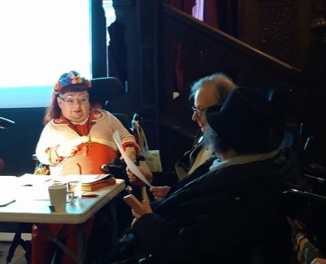 Thanks to all who came down to the Hastings Museum and Art Gallery to spend some time on the International day of Disabled People. These things take it out of me a bit more now but it's so important (and fun) to get together and celebrate!
#disabilityhistorymonth #writerslife✒️