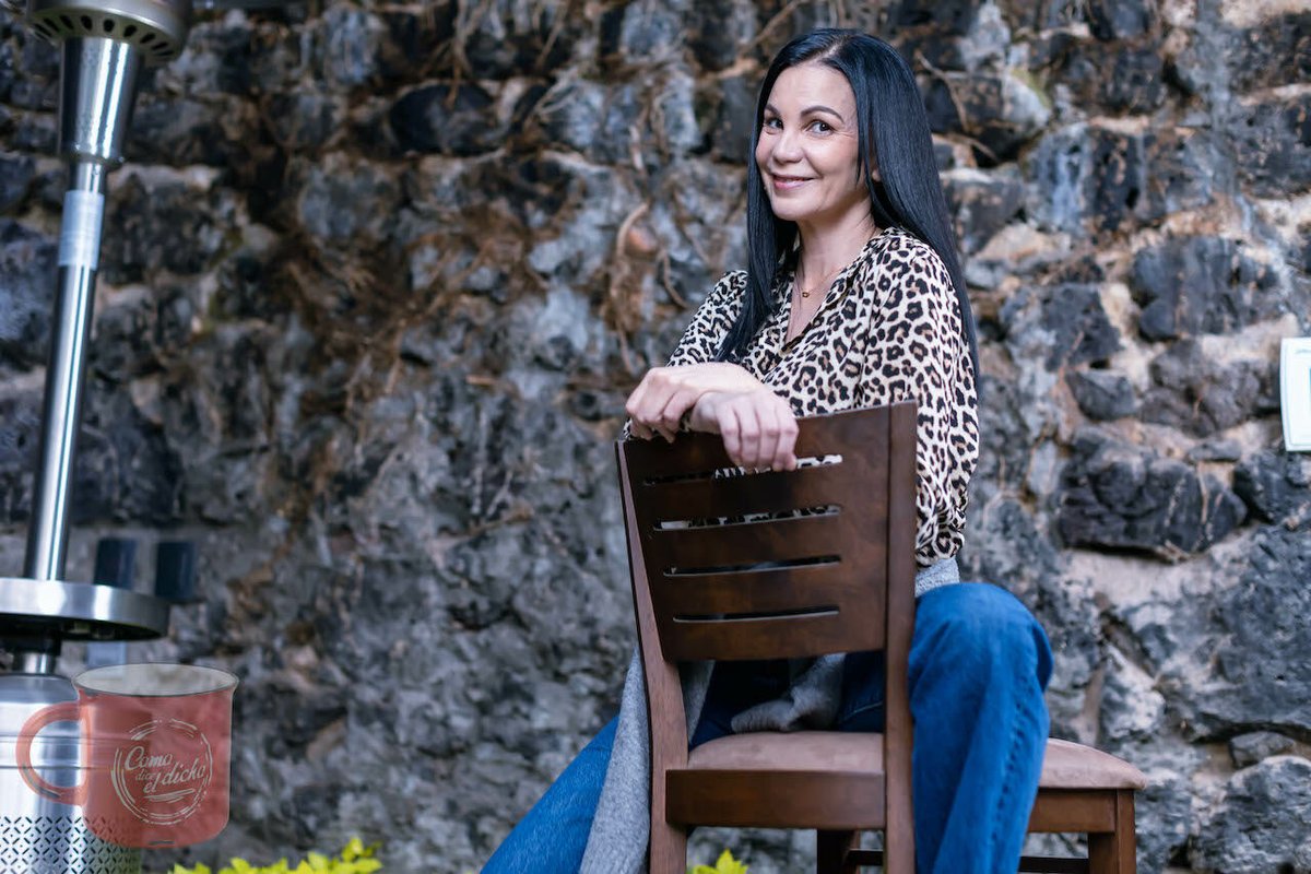 #MarielOcampo en “La buena madre crea buena hija” Como dice el Dicho Temporada 14 “Historias que conectan contigo” ¡Gracias por vernos en el Café más famoso de México!