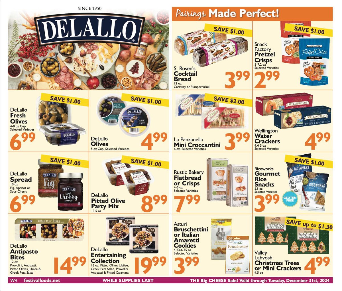Our Big Cheese Sale is on now through January 1st 2025