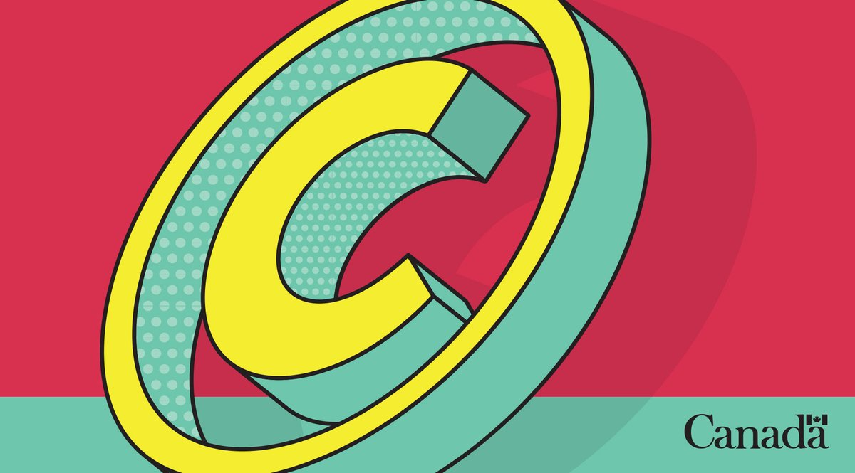 CdnHeritage's tweet image. This year is the 100th anniversary of the #CopyrightAct in Canada. 🎂

Copyright helps creators earn income from their work.