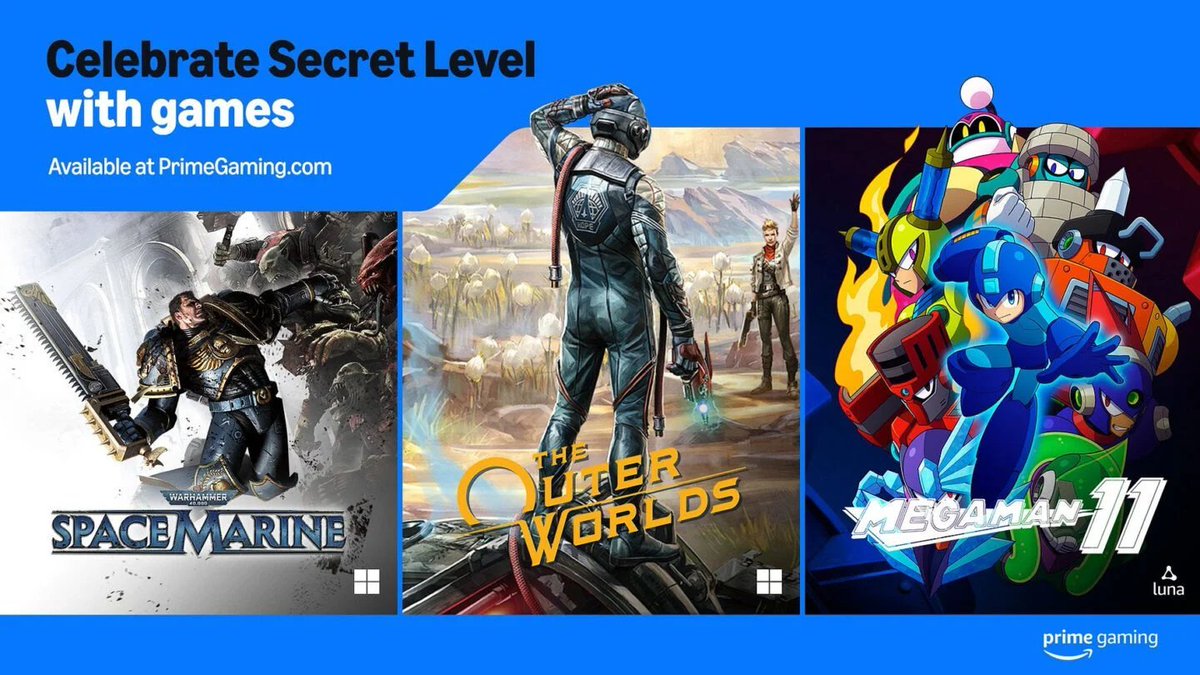🚨Prime Gaming, Secret Level'ın yayınlanmasına özel 10 ücretsiz oyun veriyor!

🔹Baldur’s Gate: Enhanced Edition 
🔹Baldur’s Gate II: Enhanced Edition 
🔹Necromunda: Hired Gun 
🔹Neverwinter Nights: Enhanced Edition 
🔹The Outer Worlds 
🔹Space Hulk: Deathwing – Enhanced Edition