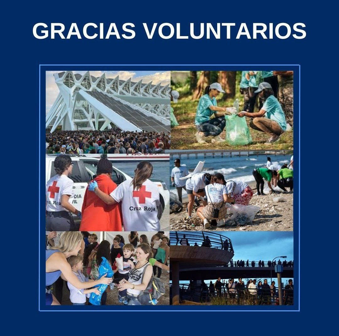 ProluoUPV's tweet photo. También celebramos hoy el Día Internacional del #Voluntario, recordamos el valioso trabajo de quienes ayudaron y ayudan en situaciones críticas, como en la #DANA de Valencia. Gracias a su solidaridad, miles de personas reciben un gran apoyo moral. Gracias voluntarios! https://t.co/VZy6UAFQuD