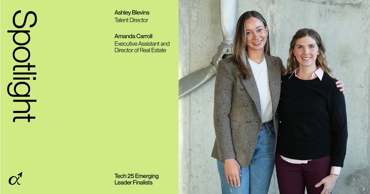Congratulations to High Alpha's <a href="/AmandaIndiana3/">Amanda Carroll</a> and Ashley Blevins on being named finalists for <a href="/TechPointInd/">TechPointInd</a>'s #Tech25 Emerging Leader Award! 🎉

Their impact on our portfolio, team, and the Indiana tech ecosystem is unmatched. Learn more: highalpha.com/news/high-alph…