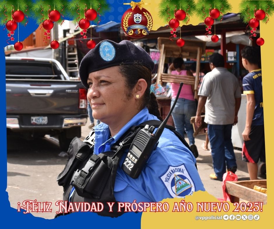 #Nicaragua 

En cada una de las paradas y terminales de buses están presentes nuestros azulitos, garantizando la tranquilidad del pueblo que se moviliza a hacer sus jornadas diarias. 

Bendecido jueves 🙏 

#JuntoALaComunidad