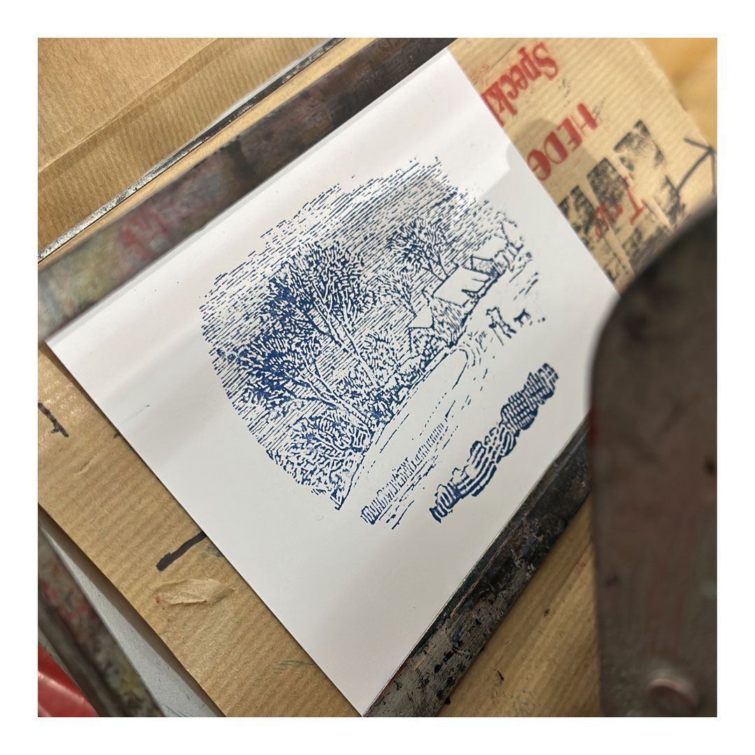 NorthernPrint's tweet photo. Call in this evening until 8pm and try your hand at printmaking on one of our Adana presses - you can print your own festive scene card to take home with you.
#christmasgifting #madeinouseburn #festiveprint https://t.co/aRfGFW2uVM