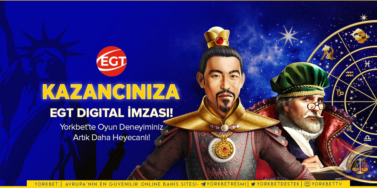 YorkBetGuncel's tweet photo. ''Kazancınıza EGT Digital İmzası! #Yorkbet'te Oyun Deneyiminiz Artık Daha Heyecanlı!''

Detaylar: https://t.co/jaMMA8yBx7 https://t.co/dEpzg2V9OA