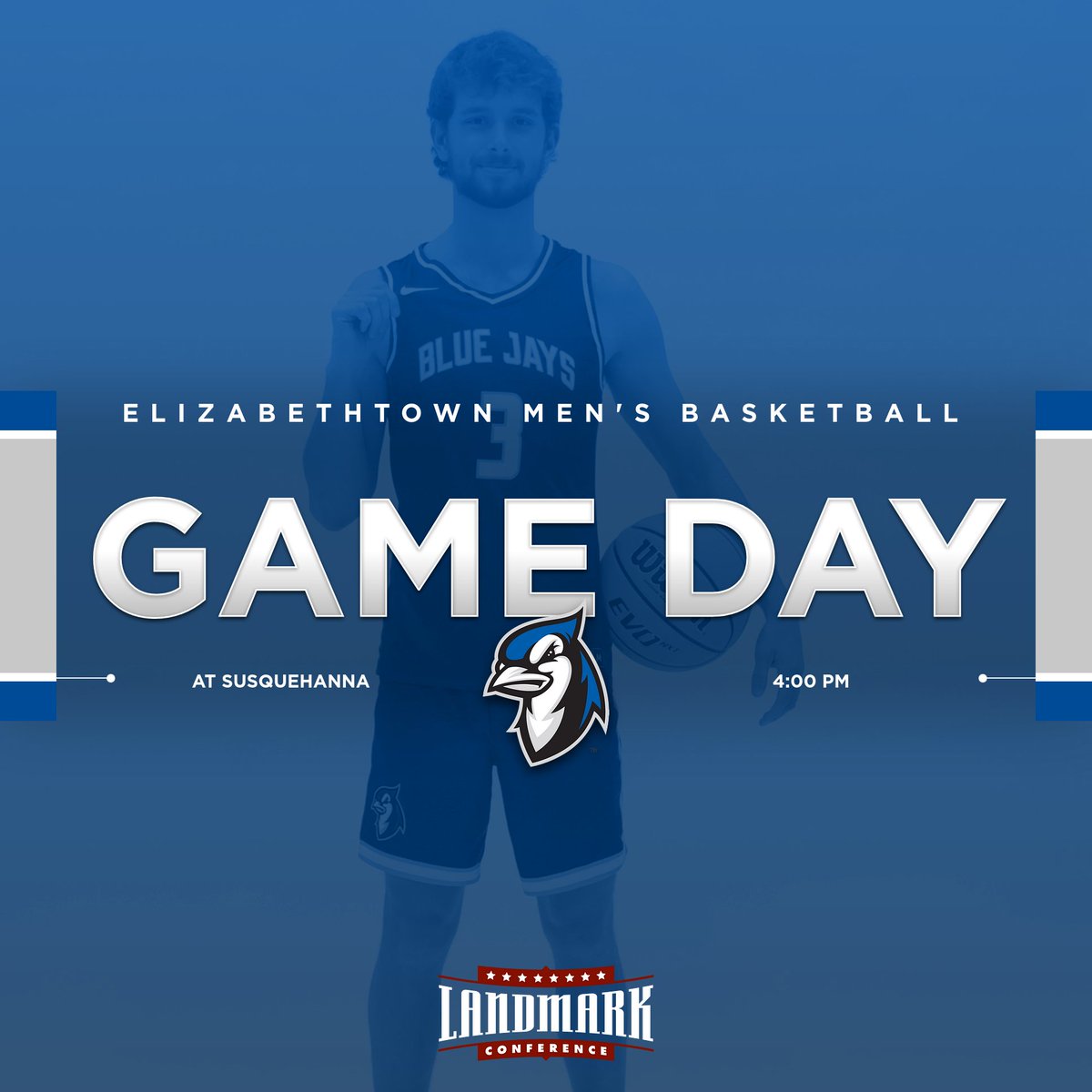Etown Athletics (@etownbluejays) on Twitter photo MBB | First road doubleheader! <a href="/BlueJaysMBB/">E-town Basketball</a> travels to take on Susquehanna!
π: Selinsgrove, Pa.
β°: 4 PM
π: tinyurl.com/yj659rzj
π₯: flosports.link/4h7RvPa on <a href="/FloCollegeHoops/">FloCollege | Basketball</a>
#D3hoops #FlyWithUs #LandmarkMBB MBB | First road doubleheader! <a href="/BlueJaysMBB/">E-town Basketball</a> travels to take on Susquehanna!
π: Selinsgrove, Pa.
β°: 4 PM
π: tinyurl.com/yj659rzj
π₯: flosports.link/4h7RvPa on <a href="/FloCollegeHoops/">FloCollege | Basketball</a>
#D3hoops #FlyWithUs #LandmarkMBB