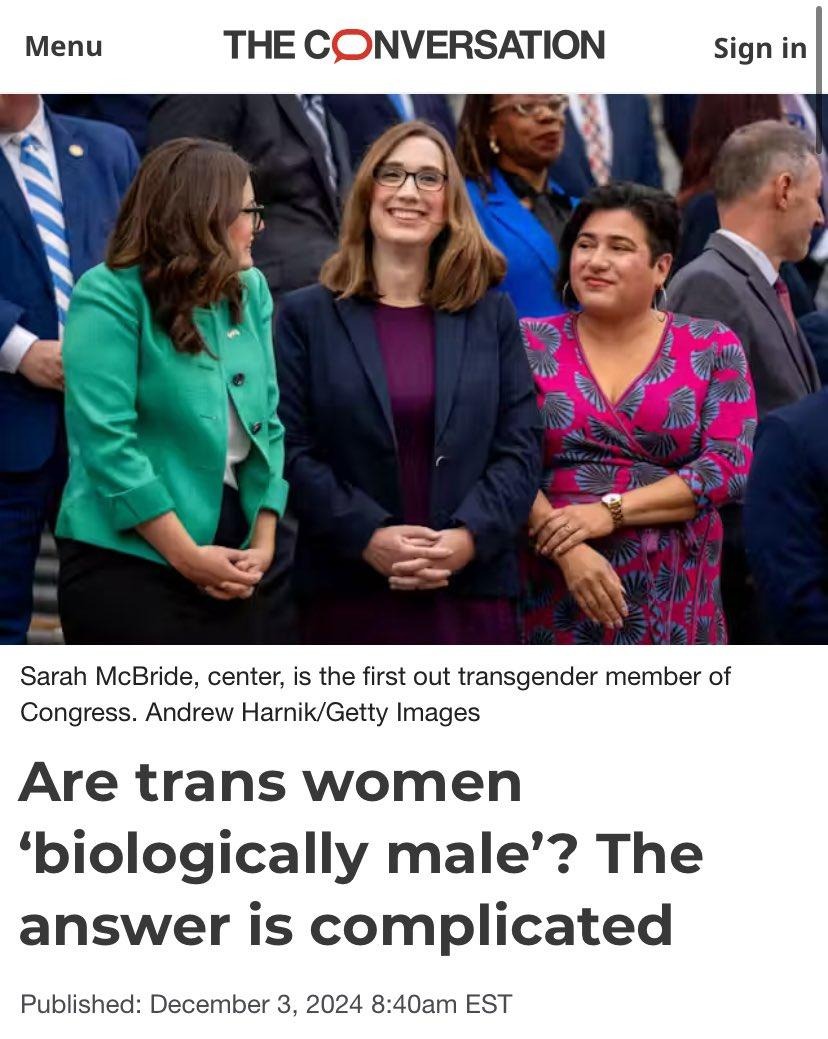 cavakaggyreborn's tweet photo. Transwomen are biologically male
#HoldTheLine
#XXFemale
#XYMale
#McBride is XY man https://t.co/jnIGByOxCF