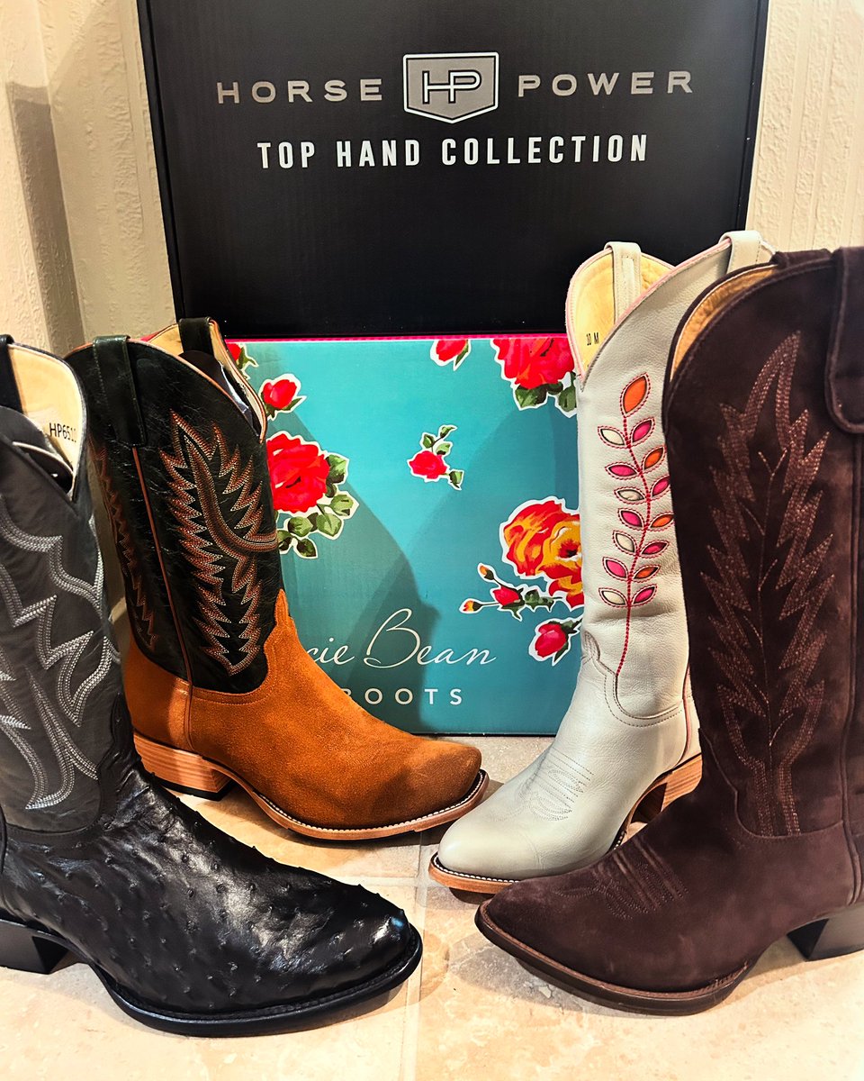 Max Stalling (@maxstalling) on Twitter photo Christmas comes early!!!
Look what Aunt Macie Bean and Uncle Horse Power sent us!
Some awesome new footwear….
Thank you <a href="/MacieBeanBoots/">Macie Bean </a> and <a href="/olatheboots/">Olathe Boot Company</a> <a href="/riosofmercedes/">Rios of Mercedes</a>
Y’all are the best!
@heatherstalling
#westernwear #ladiesboots #mensboots Christmas comes early!!!
Look what Aunt Macie Bean and Uncle Horse Power sent us!
Some awesome new footwear….
Thank you <a href="/MacieBeanBoots/">Macie Bean </a> and <a href="/olatheboots/">Olathe Boot Company</a> <a href="/riosofmercedes/">Rios of Mercedes</a>
Y’all are the best!
@heatherstalling
#westernwear #ladiesboots #mensboots