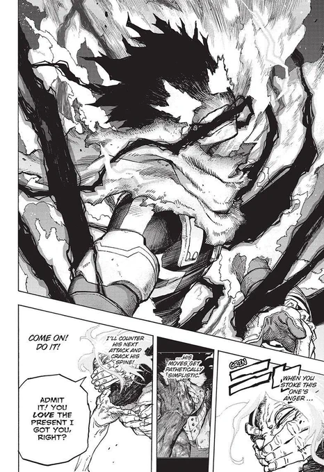 Shigaraki asking deku if he "loves" the present he left like idk deku??? Do you??? 🤨 