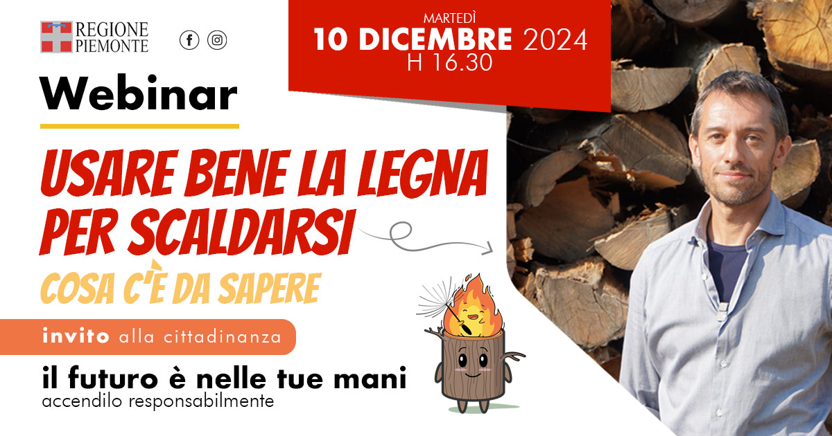 regionepiemonte's tweet photo. 🟠 Domani 10 dicembre, dalle ore 16.30 alle 18 segui il webinar gratuito per capire come utilizzare al meglio la legna per scaldarsi.
👉Il link per seguire l'incontro on line è https://t.co/4EwnDRuX59
#FESR #legna https://t.co/8B0S8GroTk