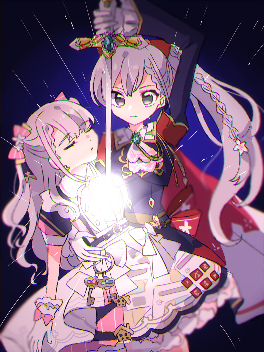 久川颯 「どうしても見たかったんです、久川姉妹のウテナパロが 」|るるが🌷のイラスト