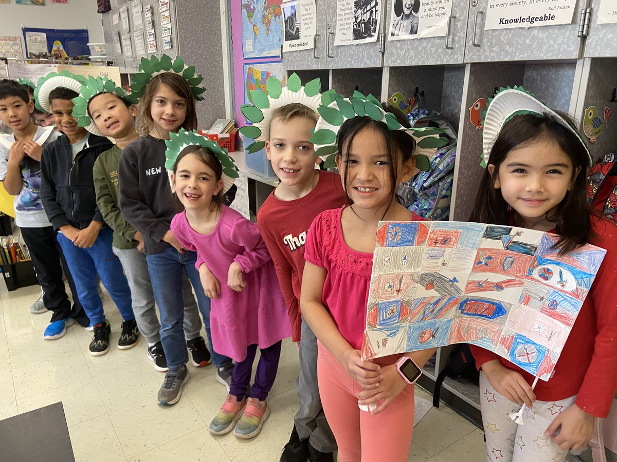 We are the city-state of Sparta and we are ready for our second grade Olympics! <a href="/mdhippos/">Mount Daniel School</a> <a href="/FCCPS/">Falls Church City Public Schools</a>