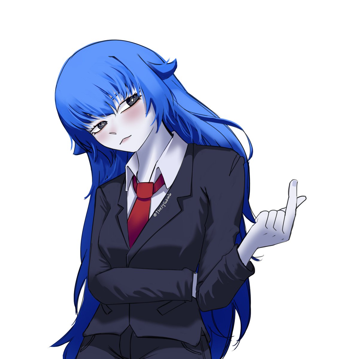 therysamb's tweet photo. BongBong From Lobotomy Corp Project Moon
Commisioned by @onlymangaruk 

#イラスト #ProjectMoon #lobotomycorporation  #Library_of_Ruina #bongbong #Commission https://t.co/xH6rLhghZ8
