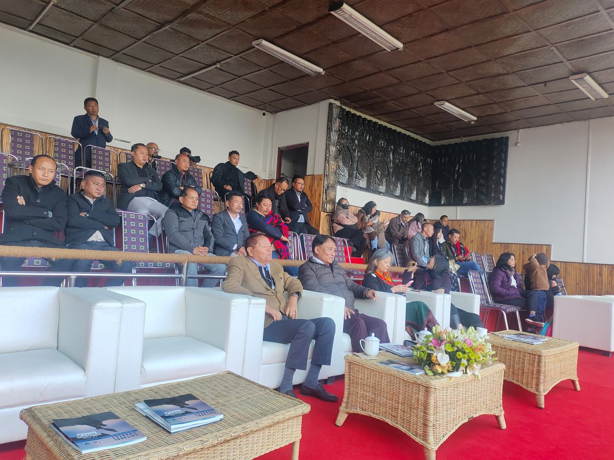 Kazheto Kinimi (@kazhetokinimi) on Twitter photo co-hosted the fifth day of the 25th Jubilee celebration of the Hornbill Festival with Hon'ble Minister RD <a href="/metsubo_jamir/">Metsubo Jamir</a>. Thrilled to witness the passion and strength of our Naga men and women as they vigorously competed in the Tug of War. co-hosted the fifth day of the 25th Jubilee celebration of the Hornbill Festival with Hon'ble Minister RD <a href="/metsubo_jamir/">Metsubo Jamir</a>. Thrilled to witness the passion and strength of our Naga men and women as they vigorously competed in the Tug of War.