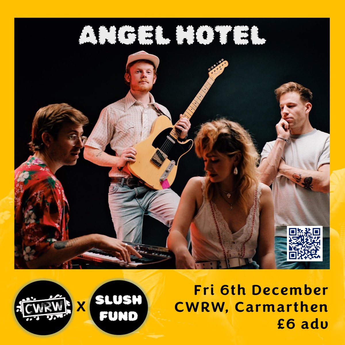 Caerfyrddin! We’ll be heading to <a href="/CwrwBar/">CWRW</a> tomorrow for our final show of 2024. Hope you can make it x
