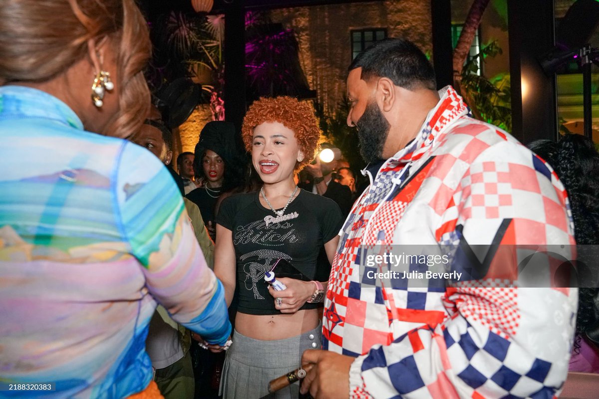 icespicetour's tweet photo. ice spice at DJ Khaled's We The Best Golf Tournament Welcome Reception ! 🖤 https://t.co/X4EaqfwDyI