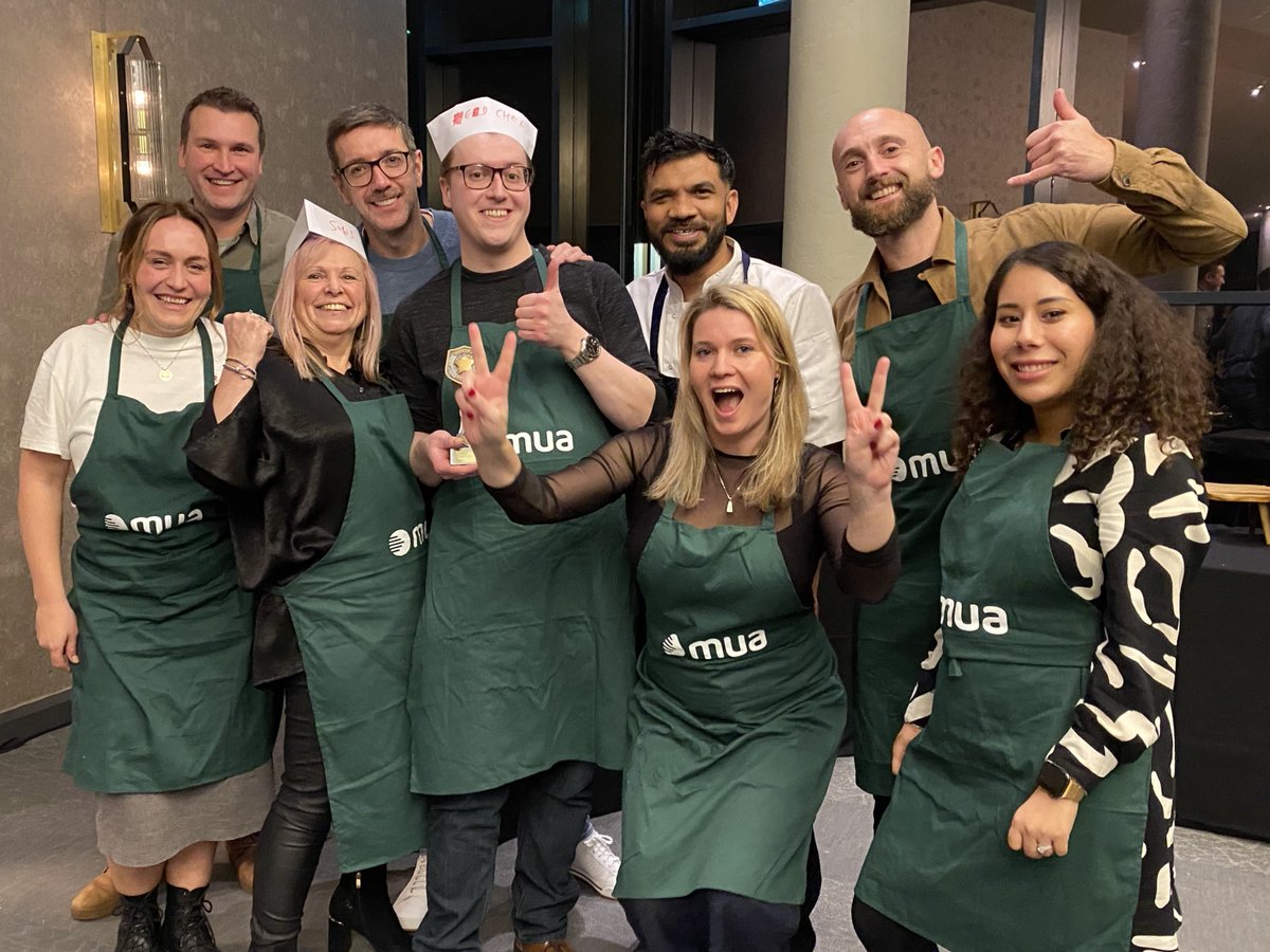mua Group (@muagrouptweets) on Twitter photo It was also a chance for us to battle it out in the next round of the mua Championship Cup.
We put our culinary skills to the test in a surprisingly competitive Indian cookery class, hosted by INDUS <a href="/ParkRegisBirm/">Park Regis Birmingham</a>.
Here's a photo of our delighted winning team! It was also a chance for us to battle it out in the next round of the mua Championship Cup.
We put our culinary skills to the test in a surprisingly competitive Indian cookery class, hosted by INDUS <a href="/ParkRegisBirm/">Park Regis Birmingham</a>.
Here's a photo of our delighted winning team!