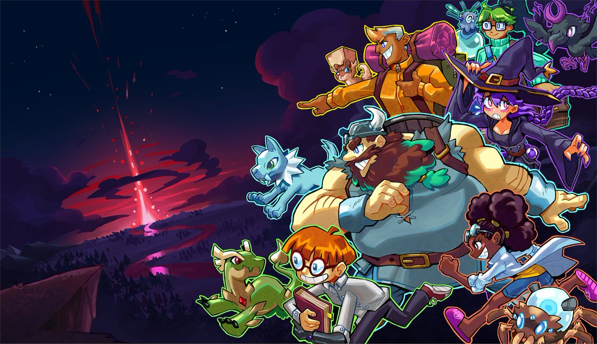 eliz0r (@eliz0r) on Twitter photo With the official announcement of 'Coromon: Rogue Planet', I can now share with you all the official key art/ cover art that I did for the game.
It was a blast working on this, the team behind it (<a href="/tragsoft/">TRAGsoft</a>) is doing an amazing work!
#Coromonrogueplanet With the official announcement of 'Coromon: Rogue Planet', I can now share with you all the official key art/ cover art that I did for the game.
It was a blast working on this, the team behind it (<a href="/tragsoft/">TRAGsoft</a>) is doing an amazing work!
#Coromonrogueplanet