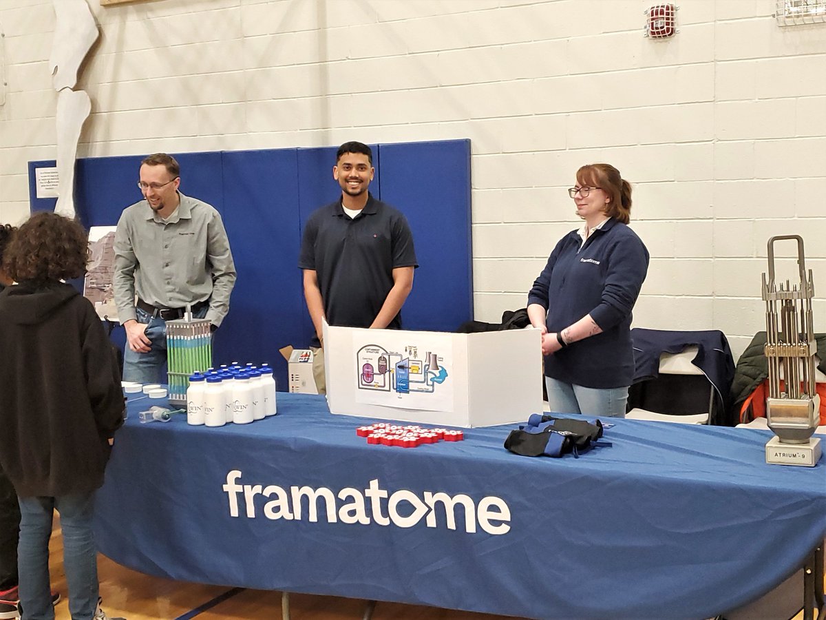 The future of nuclear is bright! ☀

A few of our <a href="/NA_YGN/">NAYGN</a> and <a href="/WomenInNuclear/">U.S. WIN</a> members participated in a “Science Night” at Jefferson Elementary School and Chief Joseph Middle School in Richland, WA.

Events like these inspire the next generation to explore the world of science.