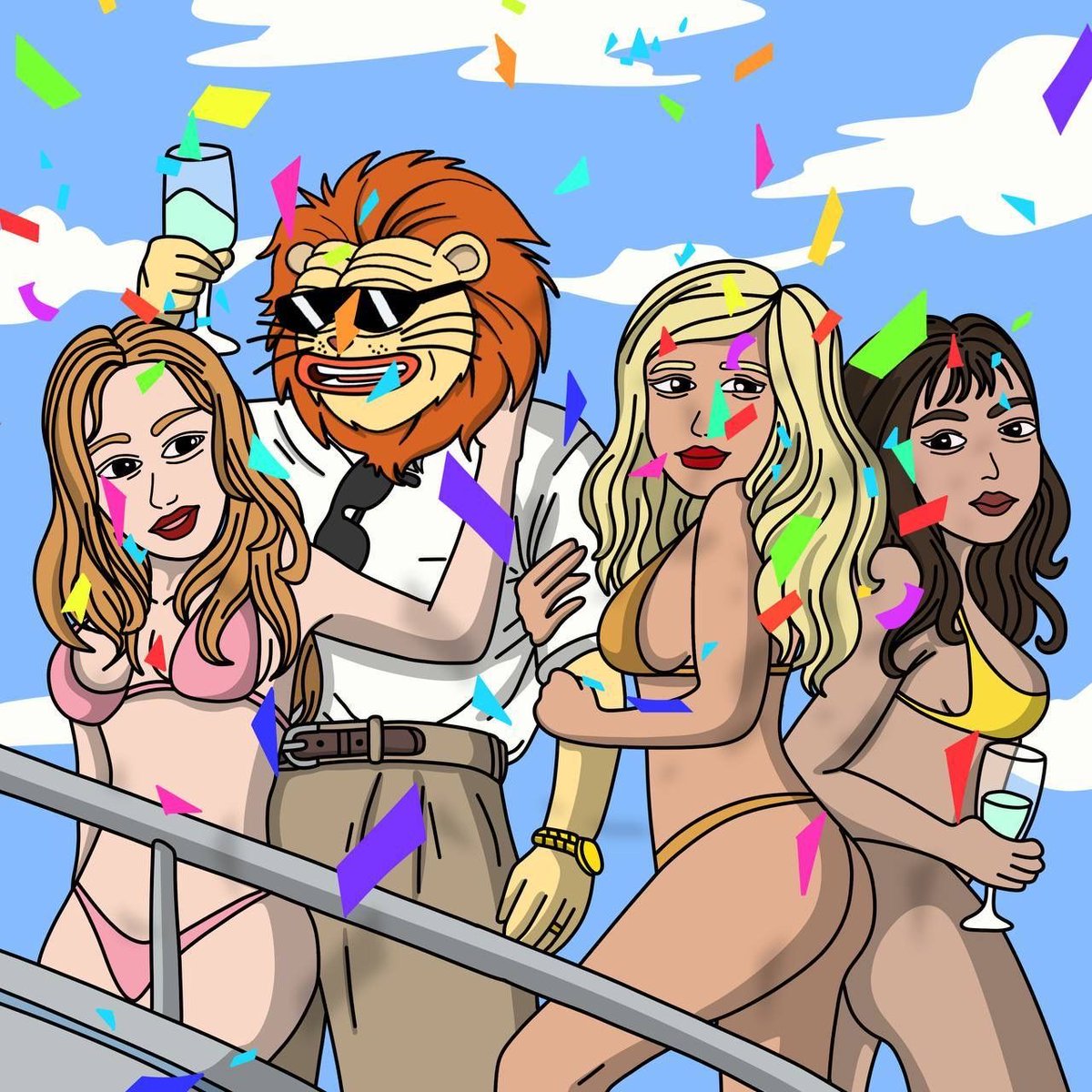 Markets up, vibes high! 🎉🍾
Lions roll with the best, and the best roll with $LIO! 
Join the club—let’s make history together. 💪

Roaaar!

#PartyWithLions $LIO #degenzooclub #Solana #lio_thedegen #bullrun #memeseason #bullish