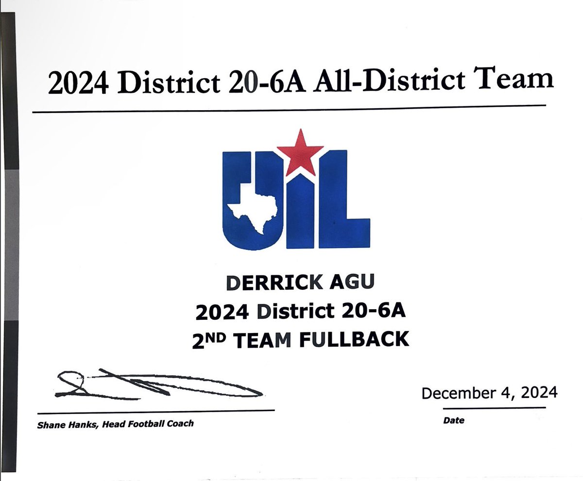 I’m blessed by the lord to receive all these achievements✝️