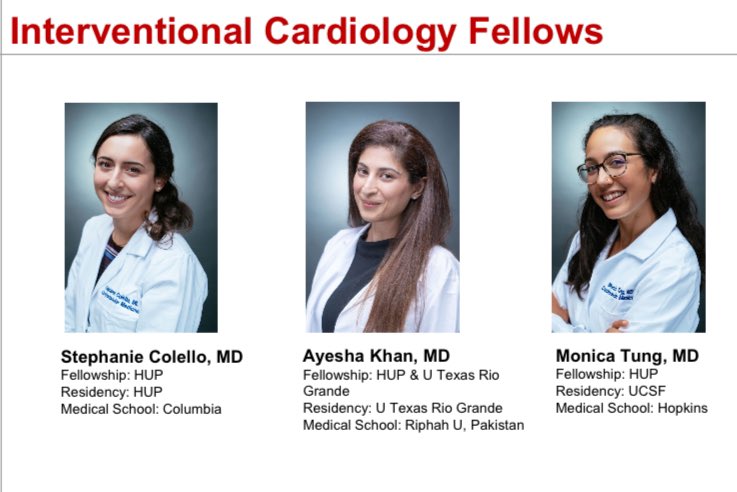 Penn Women in Cardiology (@penncvwomen) on Twitter photo Congrats to the future 💫 👩🏼⚕️at <a href="/MUSCCardFellows/">MUSC Cardiology Fellowship Programs</a> — we love to see it!
At <a href="/PennCardiology/">Penn Cardiology</a>, our lab will be led by these ⭐️ <a href="/PennCVWomen/">Penn Women in Cardiology</a>, joining our recent legacy of #WomenInInterventional, Dr. Katherine Kunkel, <a href="/hjcox_pvd/">Hillary Johnston-Cox, MD, PhD</a>, <a href="/rimhalabymd/">Rim Halaby</a>, <a href="/meganfburke/">Megan Burke, MD</a>, <a href="/MichelaFaggioni/">Michela</a>
<a href="/jaygirimd/">Jay Giri</a> Congrats to the future 💫 👩🏼⚕️at <a href="/MUSCCardFellows/">MUSC Cardiology Fellowship Programs</a> — we love to see it!
At <a href="/PennCardiology/">Penn Cardiology</a>, our lab will be led by these ⭐️ <a href="/PennCVWomen/">Penn Women in Cardiology</a>, joining our recent legacy of #WomenInInterventional, Dr. Katherine Kunkel, <a href="/hjcox_pvd/">Hillary Johnston-Cox, MD, PhD</a>, <a href="/rimhalabymd/">Rim Halaby</a>, <a href="/meganfburke/">Megan Burke, MD</a>, <a href="/MichelaFaggioni/">Michela</a>
<a href="/jaygirimd/">Jay Giri</a>
