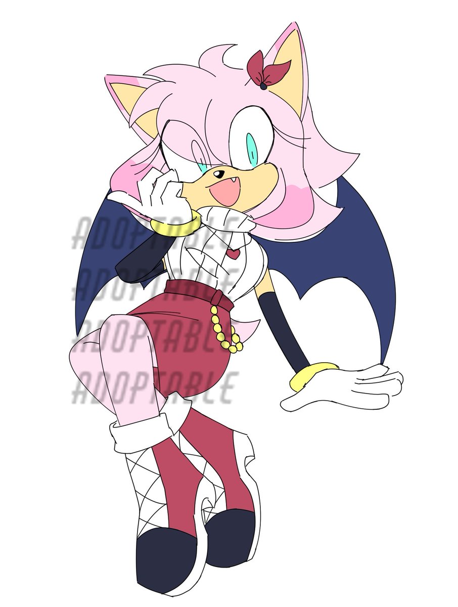 angstsuccer's tweet photo. Rouge x Amy fankid auction !
comes with extra art 
+ fullbody from @navtrash !

SB: $40
MI: $5
AB: $200
ends in 2 days!
#sonic #sonicthehedgehog #amyrose #rougethebat https://t.co/T2pnDEgbDA