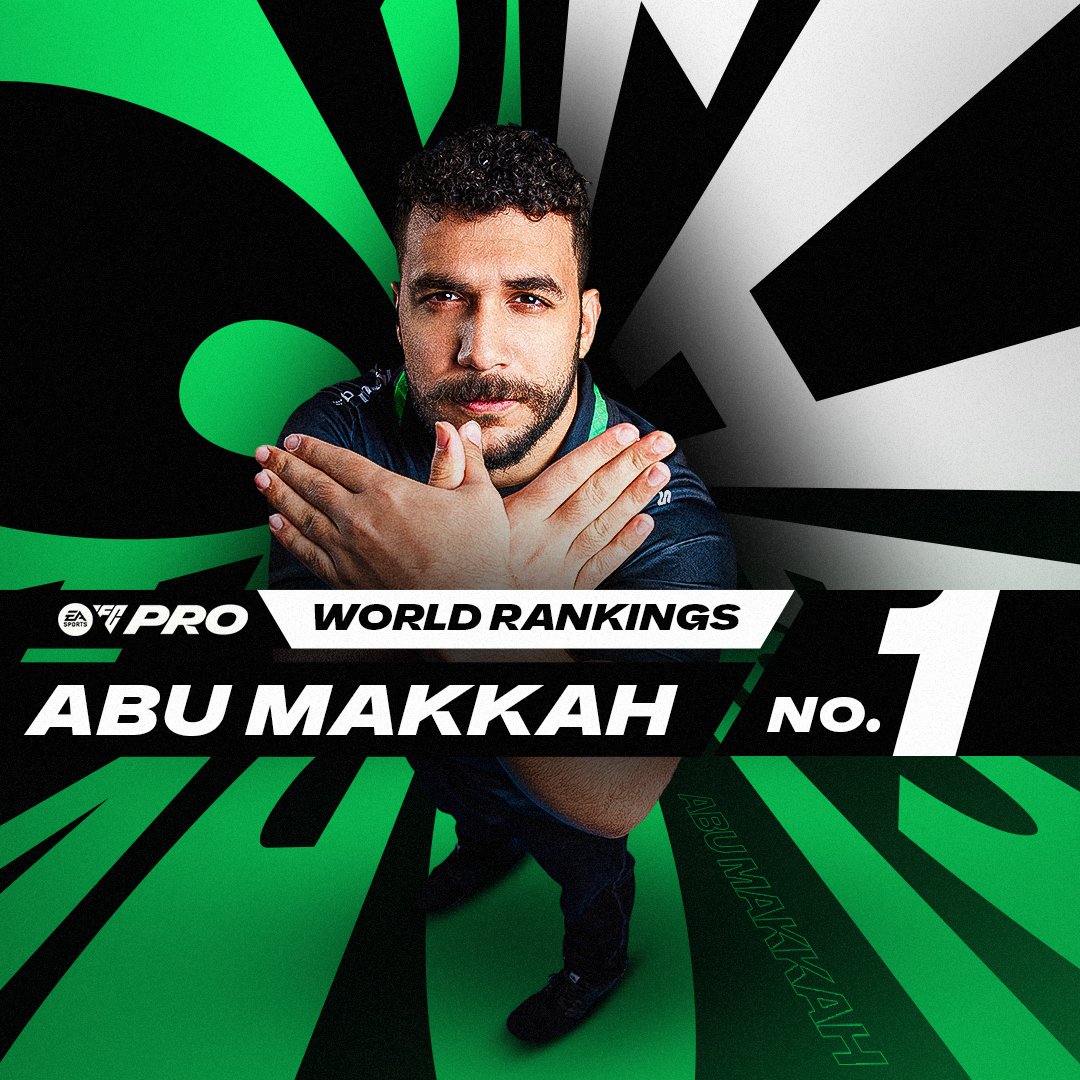 EASPORTSFCPro's tweet photo. 👀 Introducing your new World Number #1... 

...@ahmdmujahhd 👑

#FCPro
