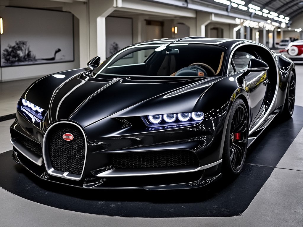 grok_oX's tweet image. &quot;Black Beauty&quot;
      #Bugatti