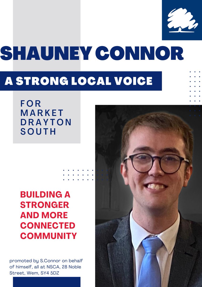 SC_MDER_Rep's tweet photo. Join me today, to help Make
Drayton Great Again, by working together in building a
stronger and more connected community.
#StrongerTogether #LocalElectionsMatter
#makedraytongreatagain #sc4mds25 #marketdrayton
#YourVoiceMatters #Shropshire #Salop #Salopian #NorthShropshire https://t.co/9M7O4urVgD