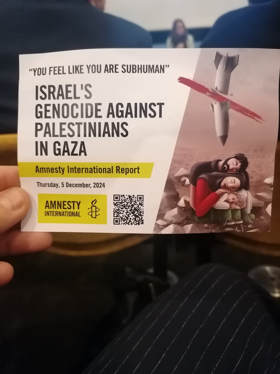 chamelons's tweet image. At the global launch of @amnesty report on Israel&apos;s #genocide against Palestinians in Gaza. Quite significant and symbolic that it takes place in the Hague in the middle of #ICC #ASP23.
@AgnesCallamard&apos;s powerful  remarks, calling all States to take action and stop arms delivery