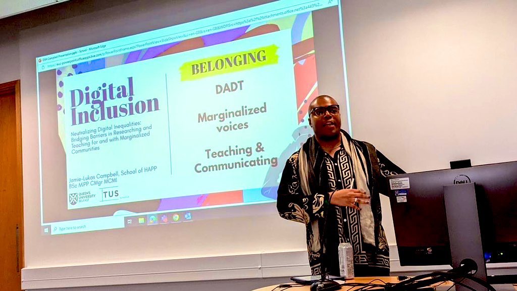 Grateful for <a href="/angela_rogan/">Angela Rogan McLean</a> and the Digital Scholarship Hub at <a href="/QUBelfast/">Queen's University Belfast 🎓</a> for the opportunity to participate in today’s very insightful Digital Research Ethics Symposium at <a href="/QUBLibrary/">Queen’s University Belfast Library</a>!