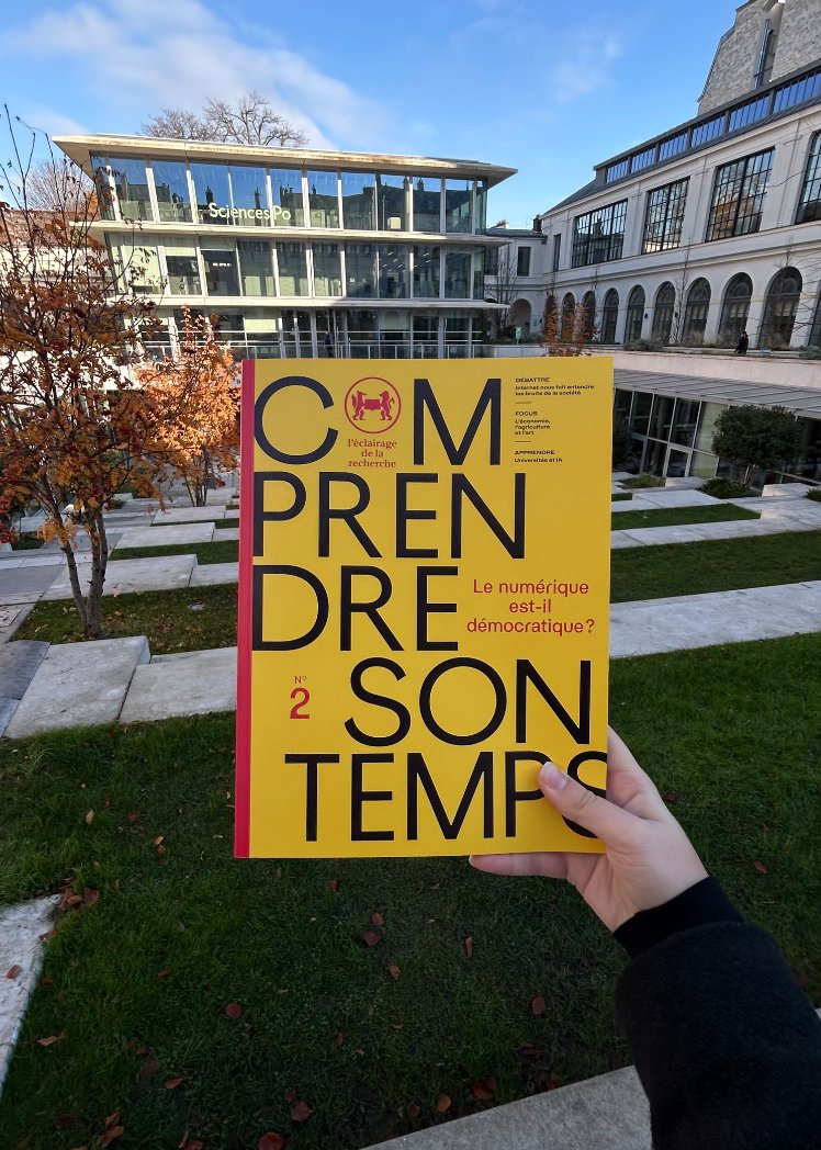 Vous voulez comprendre comment la numérisation de nos sociétés ébranle les fondements de la démocratie ? Découvrez le n°2 de Comprendre son temps, la revue de Sciences Po pour éclairer les grands enjeux contemporains, nourri des travaux de nos chercheurs ➡️calameo.com/sciencespo/rea…