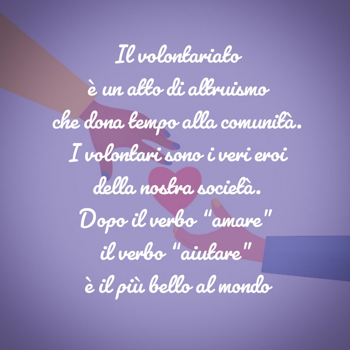 Oggi 5 dicembre, ricorre la giornata #Mondiale del #Volontariato e come sempre, vogliamo dire #Grazie a tutti i nostri volontari e volontarie. È prezioso e fondamentale il tempo che dedicano queste persone a tutti coloro che necessitano di #aiuto