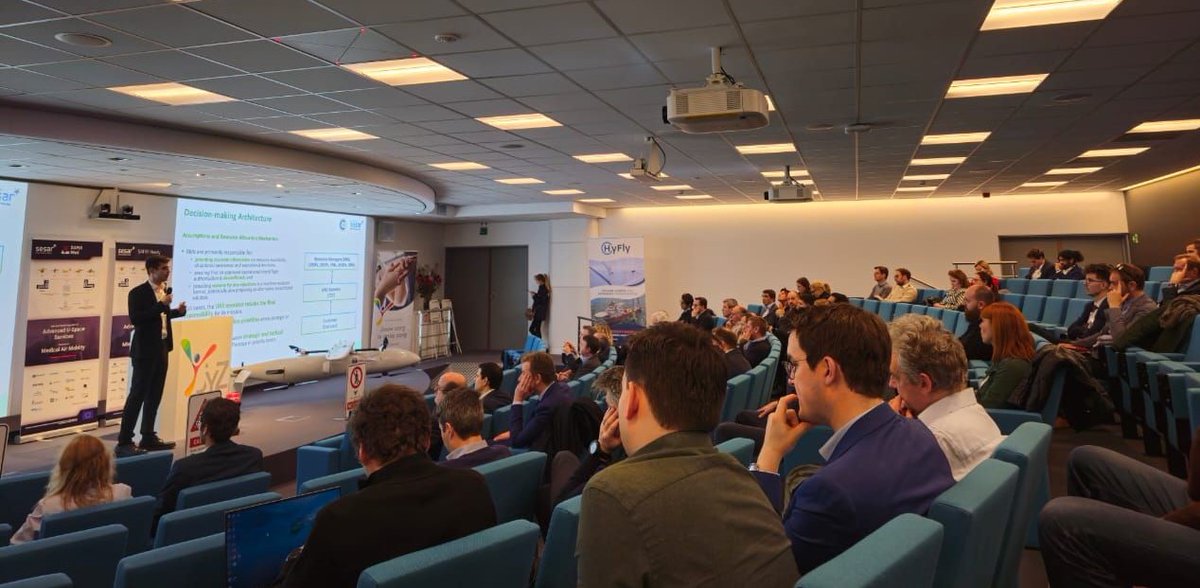 SESAR_JU's tweet photo. 🛫Delighted to be part of yesterday’s @SAFIR_Ready demo witnessing world's first automated drone cargo port integrated into a hospital for critical drone missions—a true milestone in uncrewed aviation and healthcare logistics!
#SRC2024 #SESARJU #Innovation #DigitalSky #ATM https://t.co/l9sxp6AhDB
