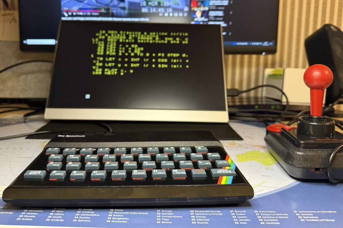 MedveckyAlexey's tweet image. Unboxing nostalgia! 🎮✨ The Spectrum by Retro Games Ltd brings back the ZX Spectrum magic: 48 classic games, BASIC programming, & easy save options. Relive gaming history or code your own! 💻 What’s your first move? 🕹️ #RetroGaming #ZXSpectrum #BasicProgramming