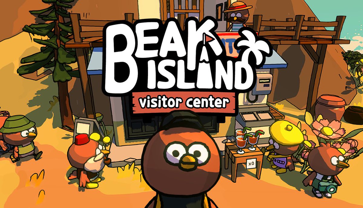 haeone's tweet photo. 비크섬 관광안내소(Beak Island Visitor Center) 전시 참가중..! 요 몇달간 만든다고 꽤 힘들었는데 캐릭터들 귀여워해주시고 재밌게 플레이 해주시는 분들 덕에 힘이 난다.. https://t.co/lPaCFoKDyA