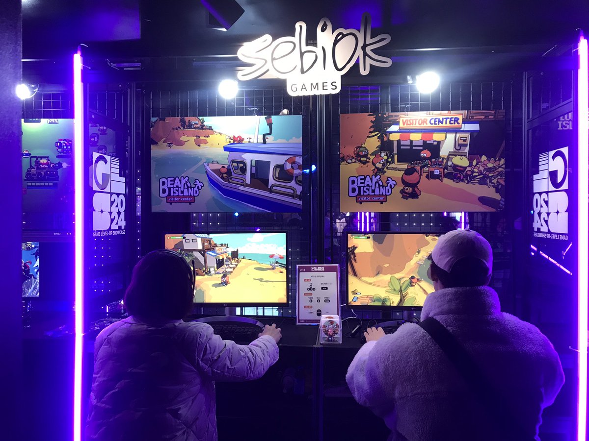 haeone's tweet photo. 비크섬 관광안내소(Beak Island Visitor Center) 전시 참가중..! 요 몇달간 만든다고 꽤 힘들었는데 캐릭터들 귀여워해주시고 재밌게 플레이 해주시는 분들 덕에 힘이 난다.. https://t.co/lPaCFoKDyA