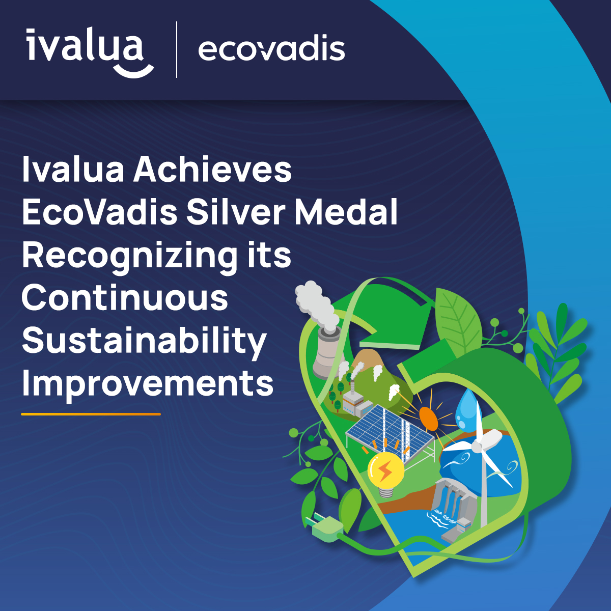 Ivalua is proud to receive the EcoVadis Silver Medal for the second year in a row, reflecting an improved overall rating and our ongoing commitment to excellence in sustainability.

Read here: brnw.ch/21wPd5I 

#LoveProcurement #Sustainability